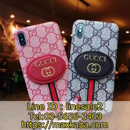 グッチ iphoneXSケース 可愛い iphoneX/XR/XS Max 刺繍保護ケース 