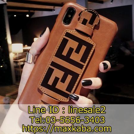 Fendi レザー iphone11カバー