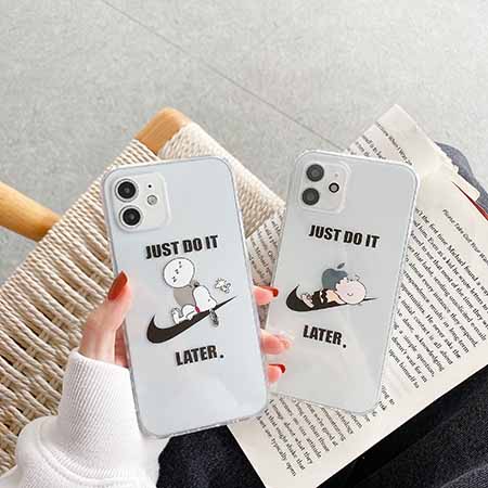 アイフォン12保護ケース nike 透明