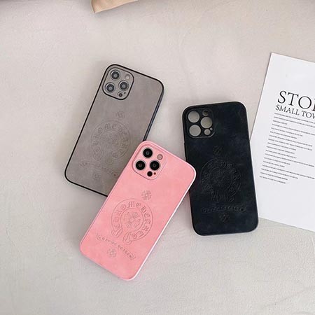 iPhone 13 ブランド字母プリント 携帯ケース Chrome Hearts