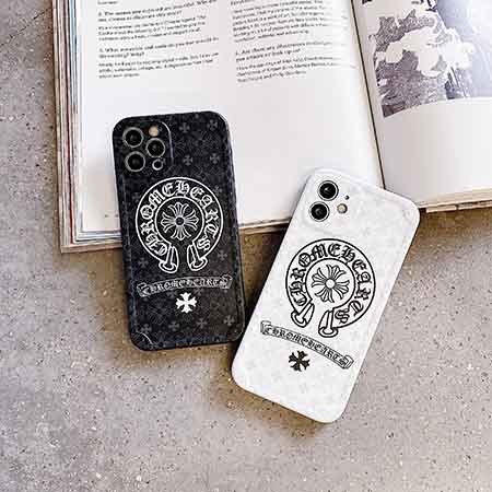 ブランド字母プリント保護ケースiphone13 proChrome Hearts