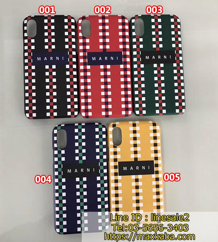マルニ iPhoneXケース ジャケット型