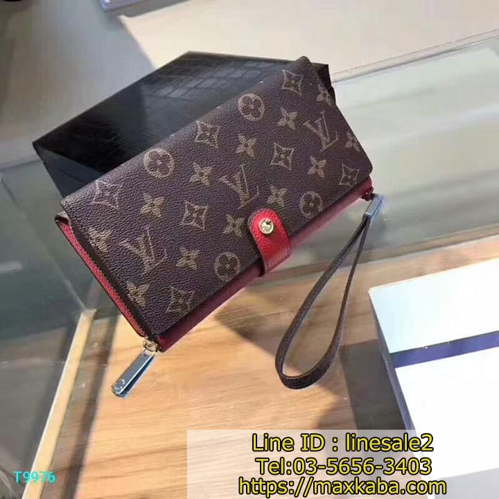 ルイヴィトン 長ウォレット モノグラム柄