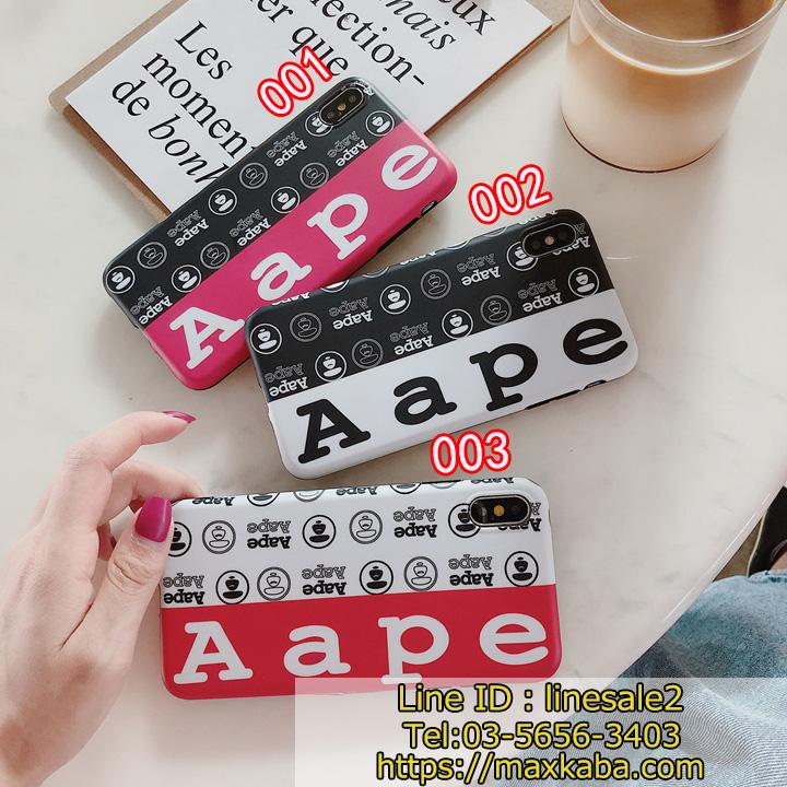 AAPE ブランド柄 スマホケース