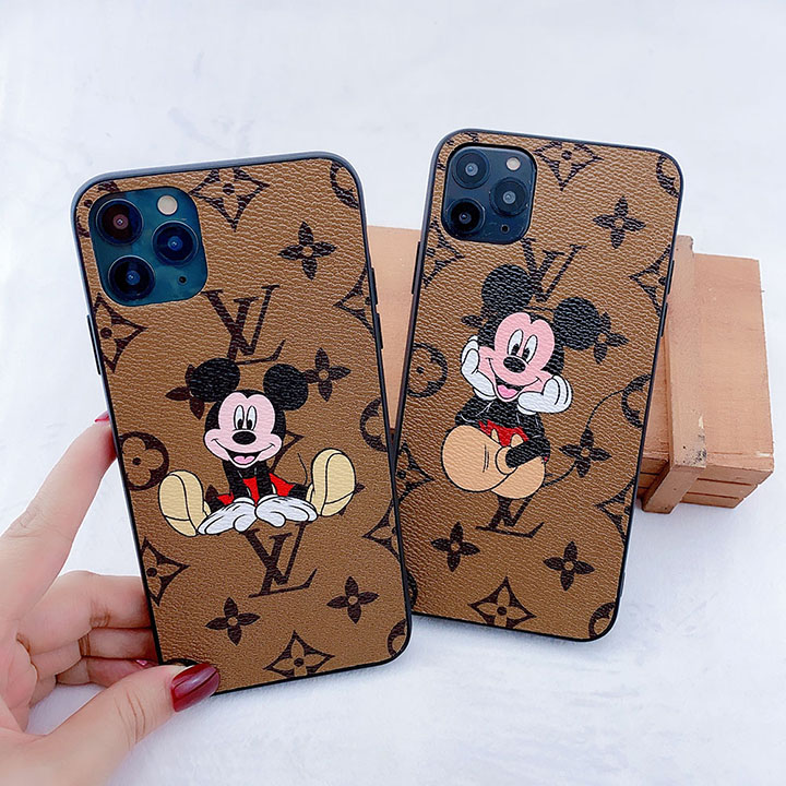 ミッキーマウス柄 iphone12pro保護カバー 可愛い