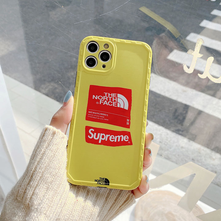 The north face コラボ Supreme アイホン12携帯ケース 高品質 男女兼用 iphone12proケース シュプリーム オシャレ iphone12pro maxケース 