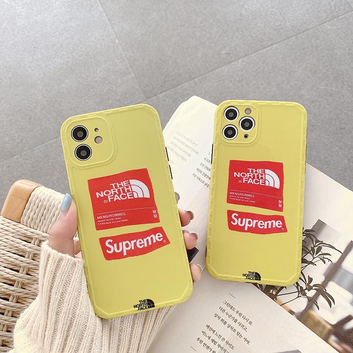 The north face コラボ Supreme アイホン12携帯ケース 高品質 男女兼用 iphone12proケース シュプリーム オシャレ iphone12pro maxケース 