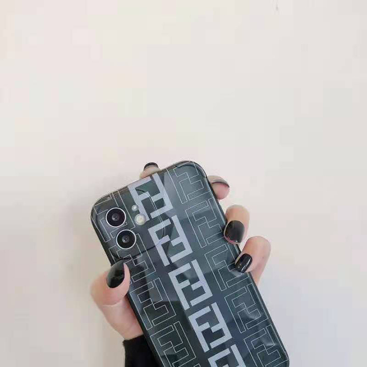 シンプル Fendi アイフォン12ケース 