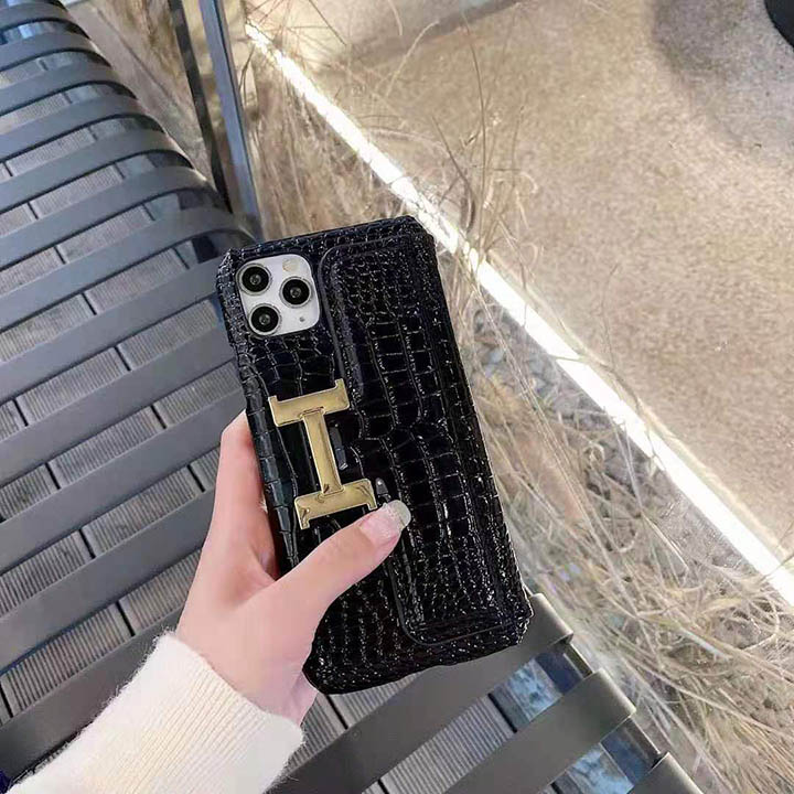 Hermes 金具ロゴ柄 エレガント iphone12pro maxケース