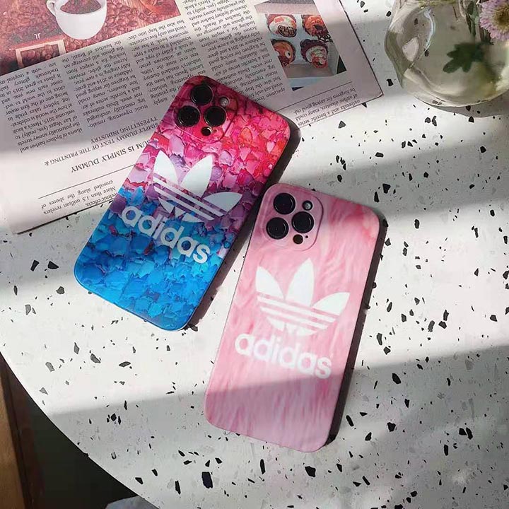 adidas アイホン12 mini 高品質 スマホケース