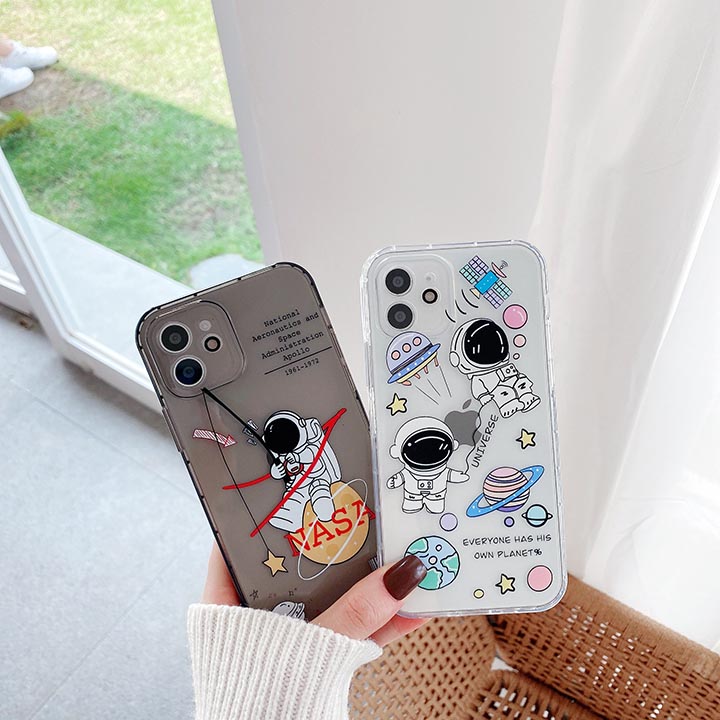 Nasa アイフォン X保護ケース透明