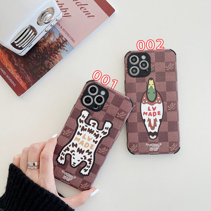 lv 保護ケース ライチテクスチャ アイホン8
