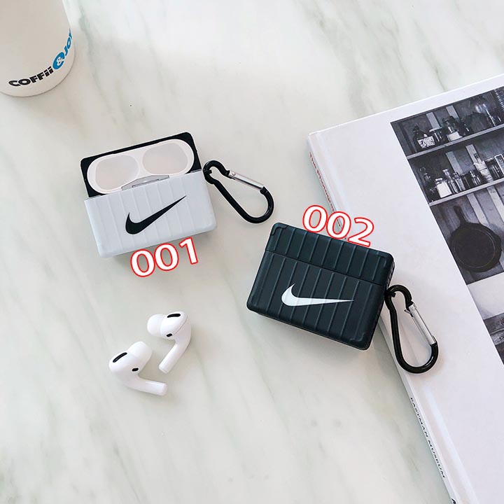 ナイキAirpods Pro ケース シリコン シンプル風