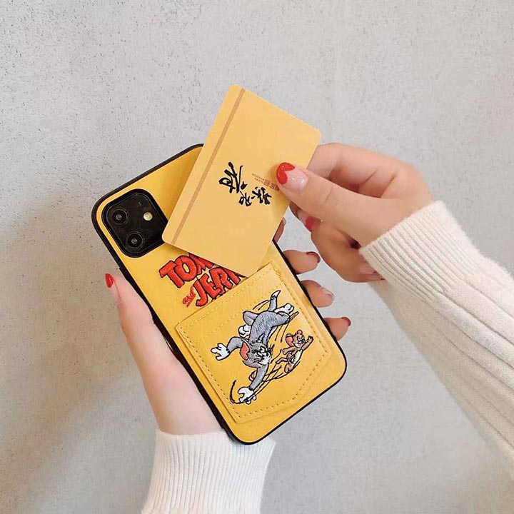 アイフォーンxs maxディズニー皮製カバー