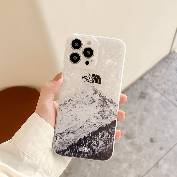 ロゴ付き アイフォン 7/7plus the north face ケース