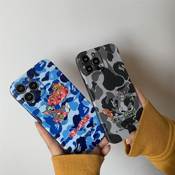 Tommy スマホケース アイフォン 12 Bape