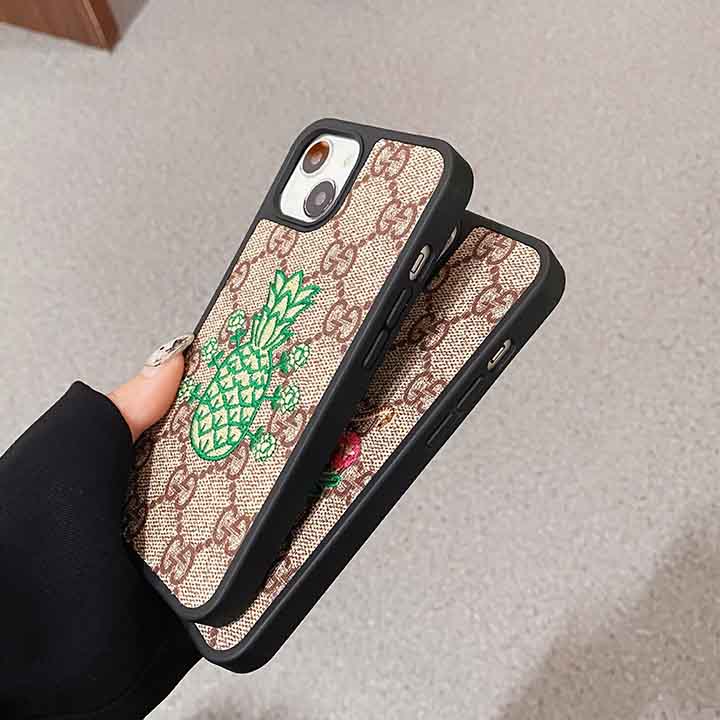 刺繍グッチカバーiphone12promax/12mini