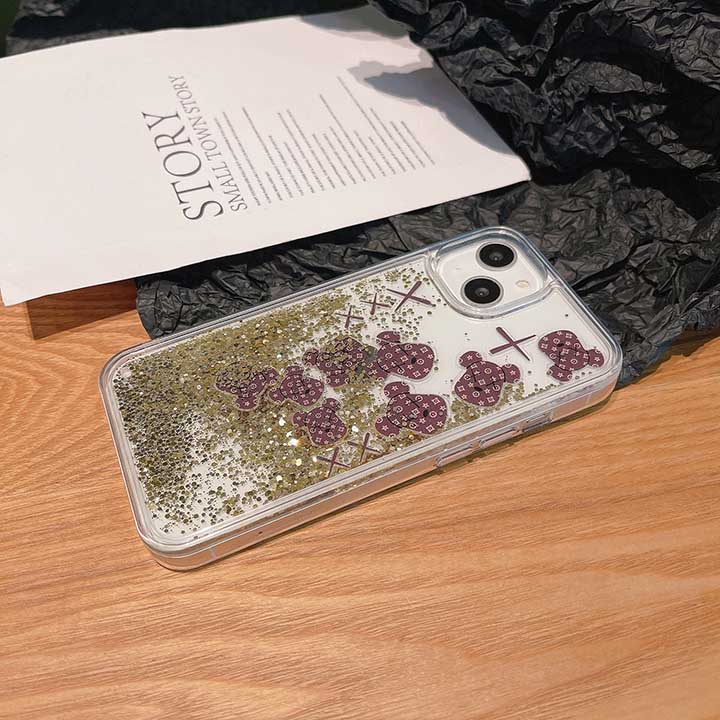 透明 ベアブリック ケース iPhone 14 Pro